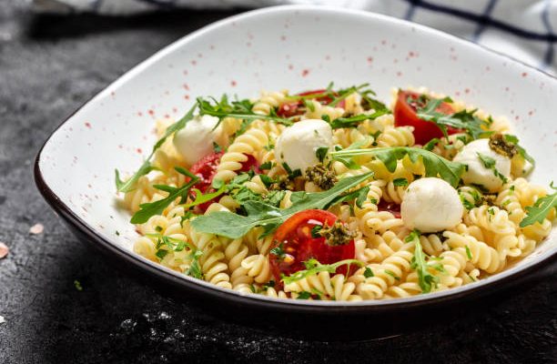 pasta salad with mozerella