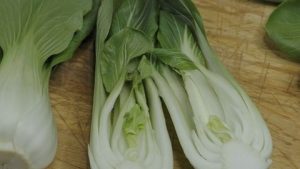 bok choy, chopped